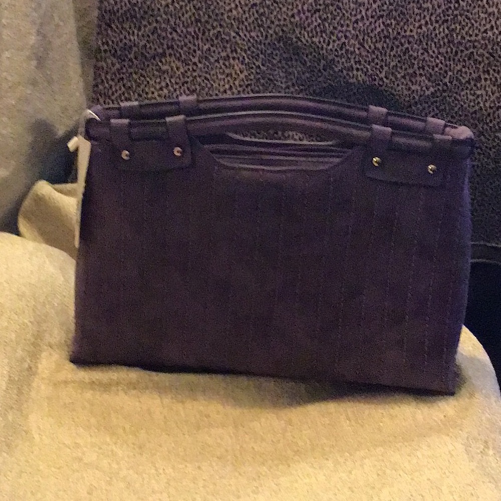 Purple handbag by UDDINI